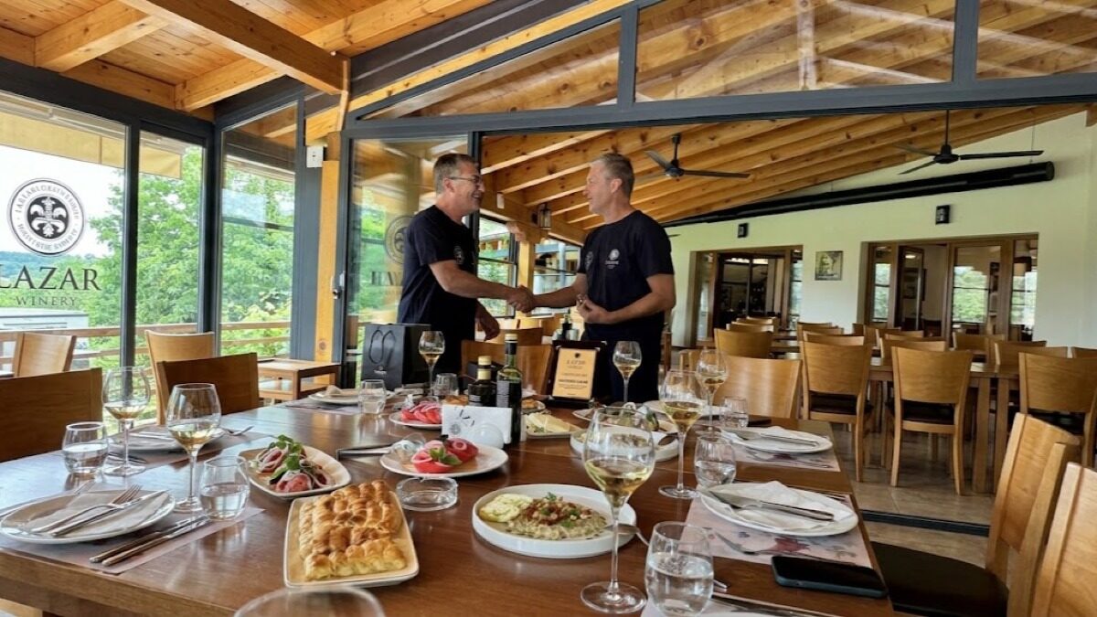 10 Years of Loyalty and Dedication: Celebrating Zlatko Ristovski’s 10-Year Anniversary at Lazar Winery!